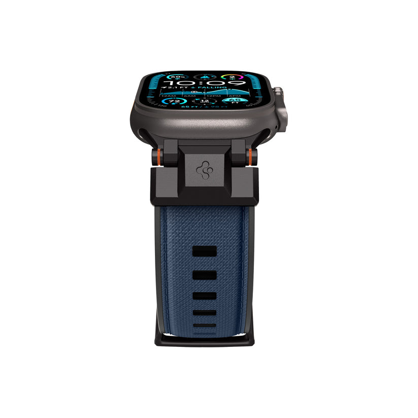 Řemínek pro Apple Watch 49mm/46mm/45mm/44mm Spigen DuraPro Armor - modrý - bonami.click