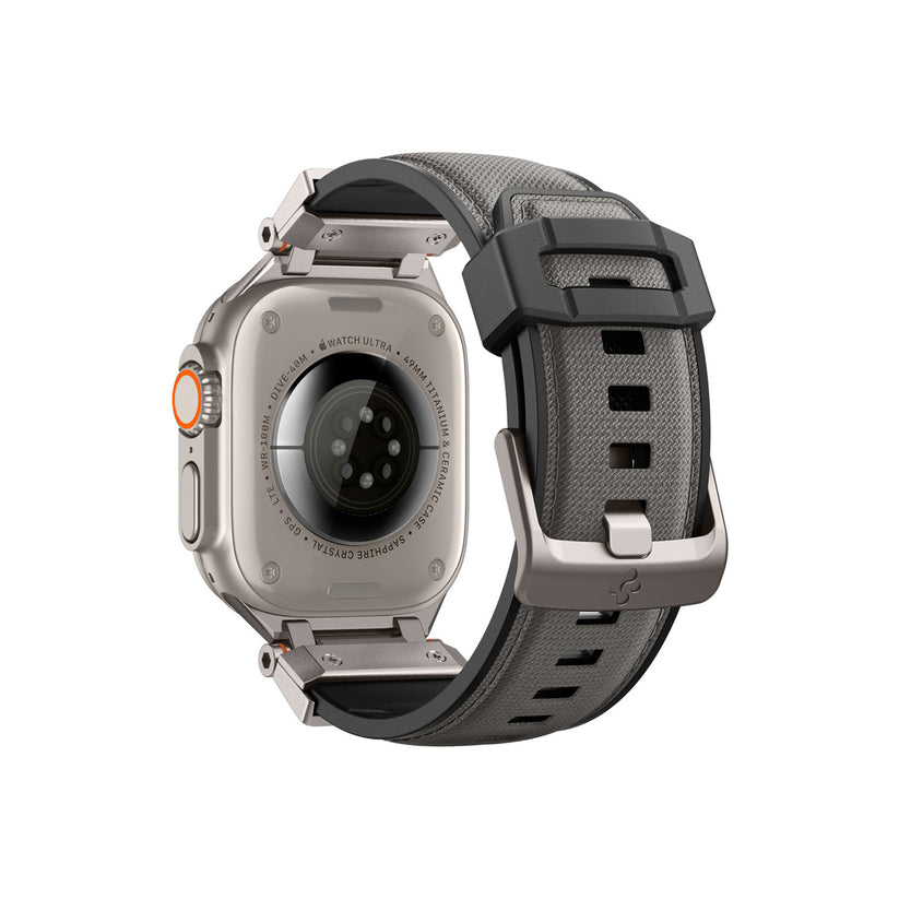 Řemínek pro Apple Watch 49mm/46mm/45mm/44mm Spigen DuraPro Armor - šedý - bonami.click