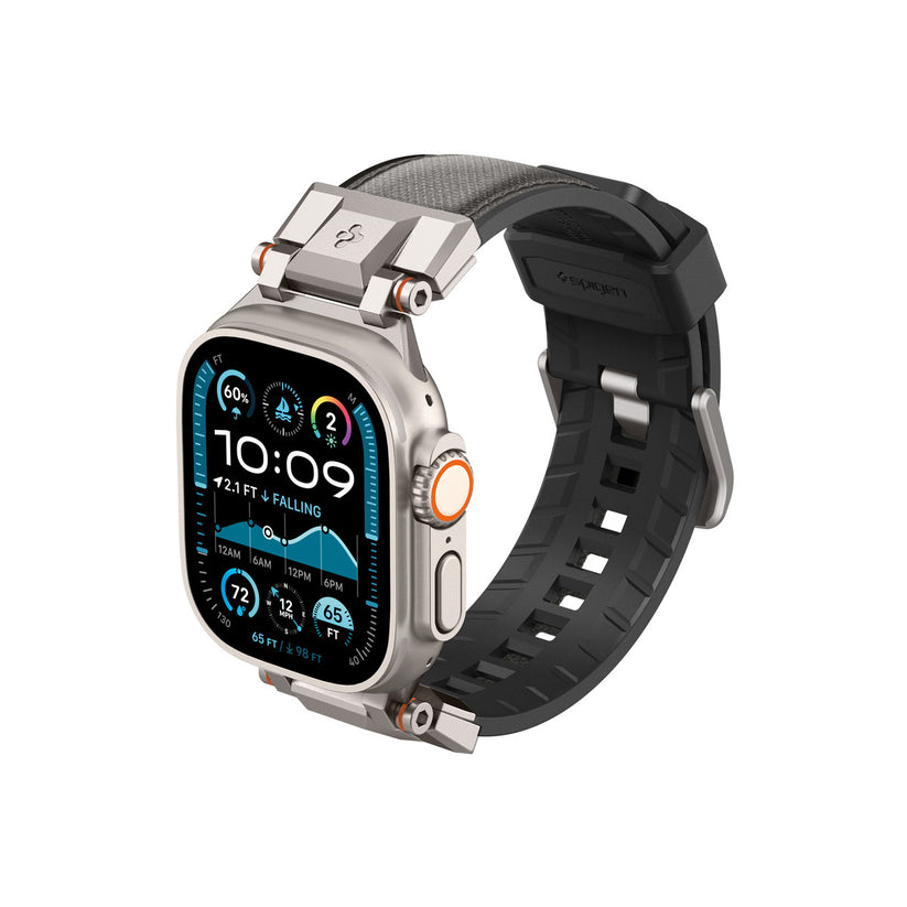 Řemínek pro Apple Watch 49mm/46mm/45mm/44mm Spigen DuraPro Armor - šedý - bonami.click