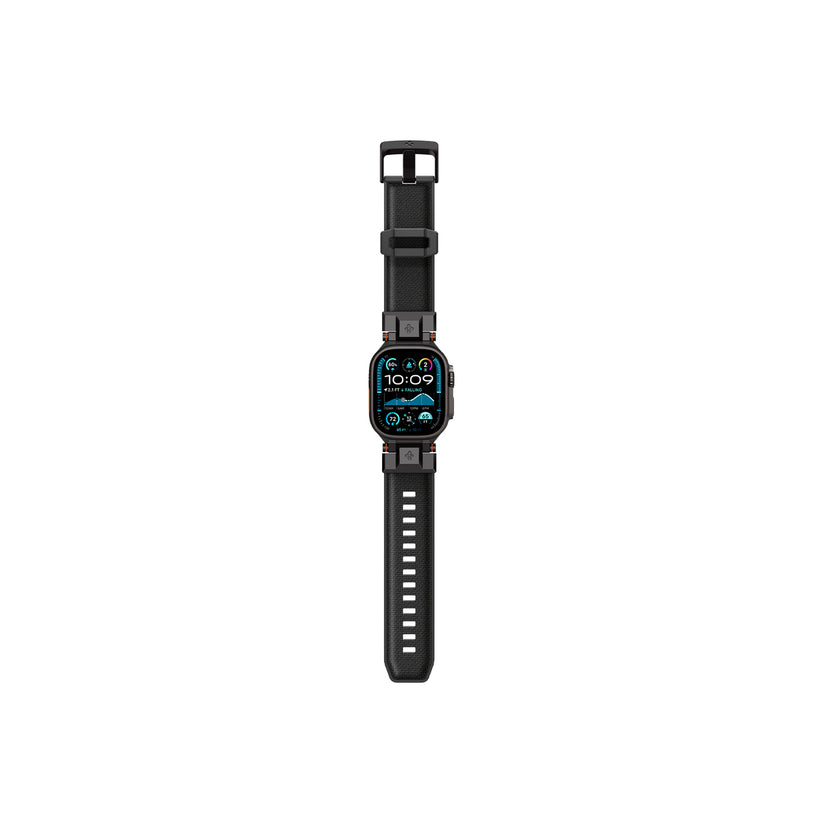 Řemínek pro Apple Watch 49mm/46mm/45mm/44mm Spigen DuraPro Armor - černý - bonami.click