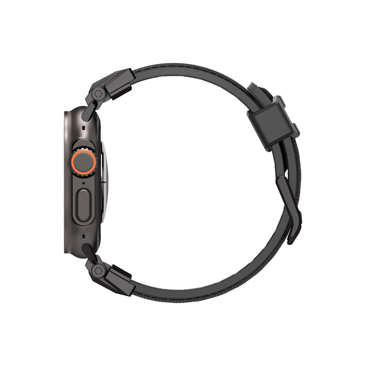 Řemínek pro Apple Watch 49mm/46mm/45mm/44mm Spigen DuraPro Armor - černý - bonami.click