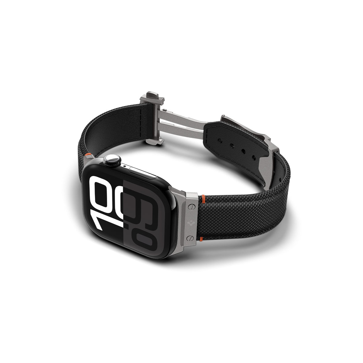 Řemínek pro Apple Watch 49mm/46mm/45mm/44mm Spigen Classic Fit Band - černý - bonami.click