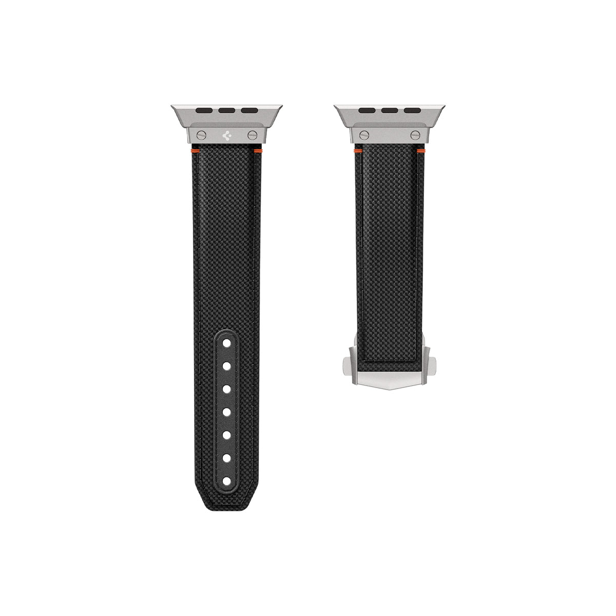 Řemínek pro Apple Watch 49mm/46mm/45mm/44mm Spigen Classic Fit Band - černý - bonami.click