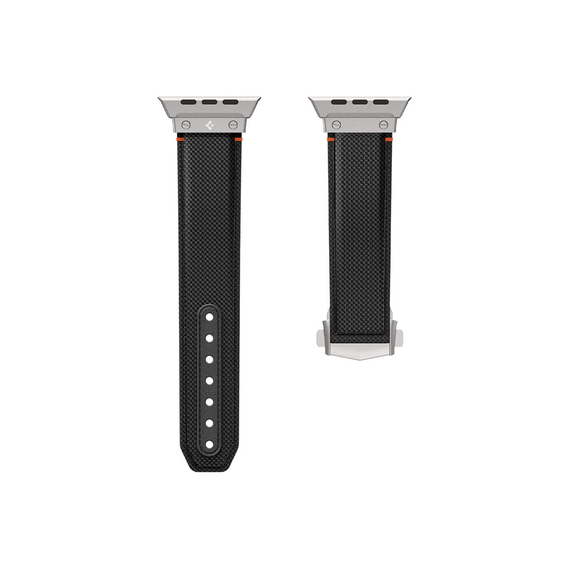 Řemínek pro Apple Watch 49mm/46mm/45mm/44mm Spigen Classic Fit Band - černý - bonami.click