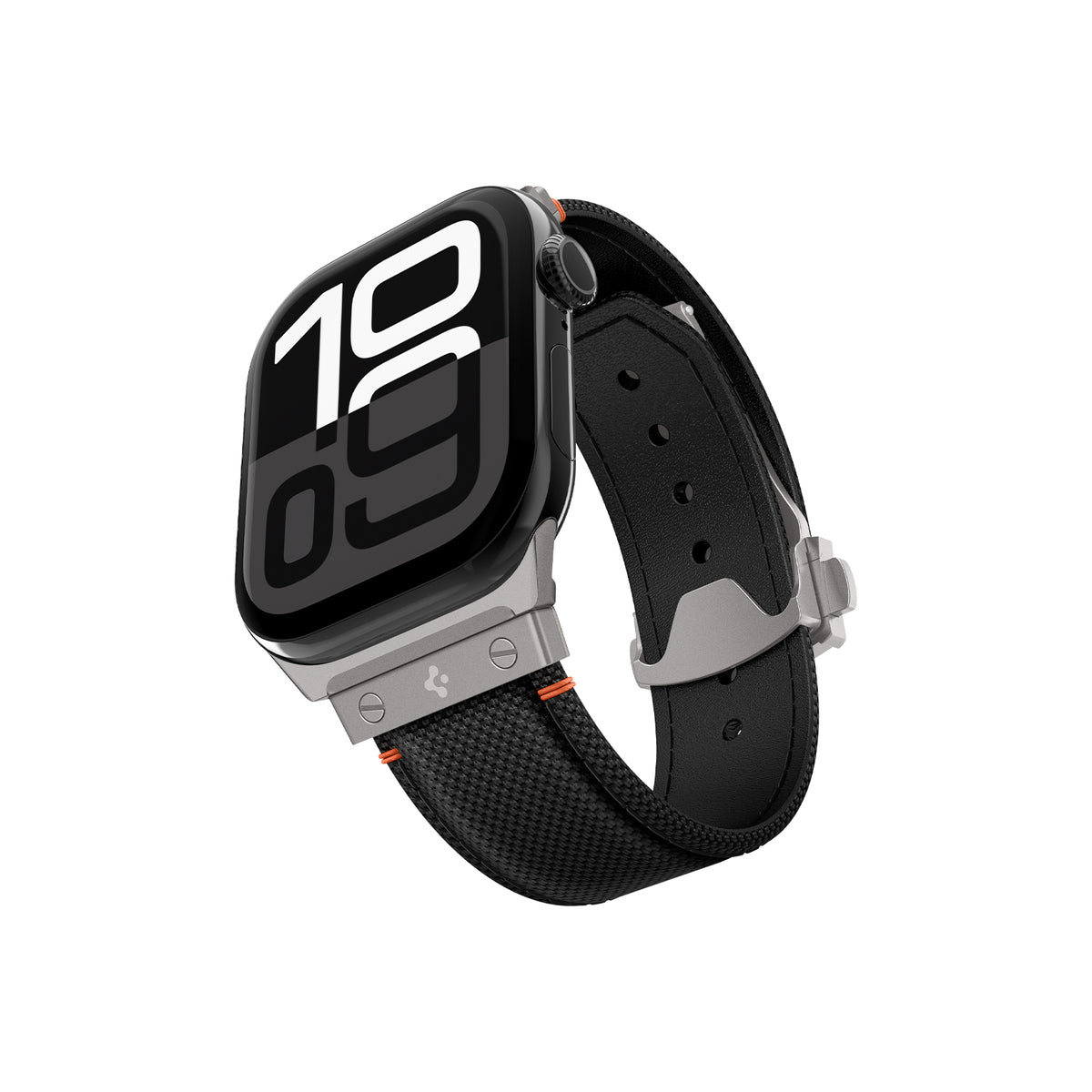 Řemínek pro Apple Watch 49mm/46mm/45mm/44mm Spigen Classic Fit Band - černý - bonami.click