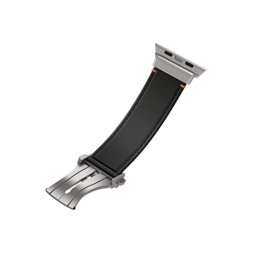 Řemínek pro Apple Watch 49mm/46mm/45mm/44mm Spigen Classic Fit Band - černý - bonami.click