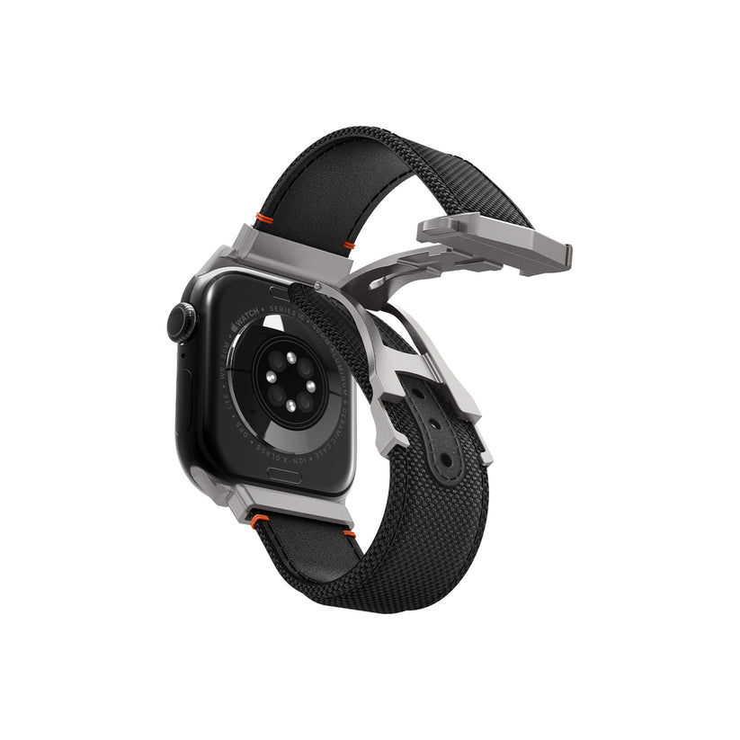 Řemínek pro Apple Watch 49mm/46mm/45mm/44mm Spigen Classic Fit Band - černý - bonami.click