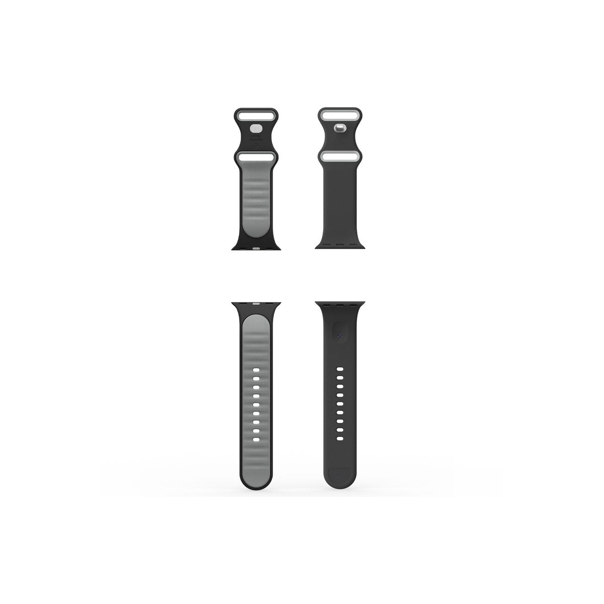 Řemínek pro Apple Watch Apple Watch 42mm/41mm/40mm Spigen Nano Pop Band - černý - bonami.click