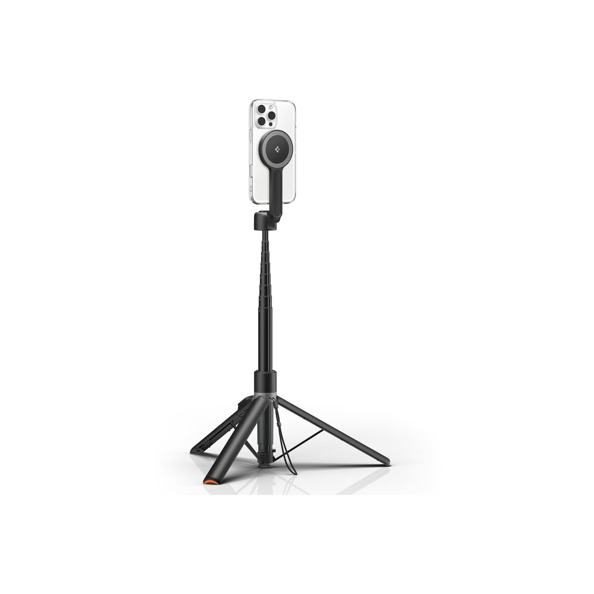 Stativ Spigen Selfie Stick MagSafe+ Tripod - černý - bonami.click