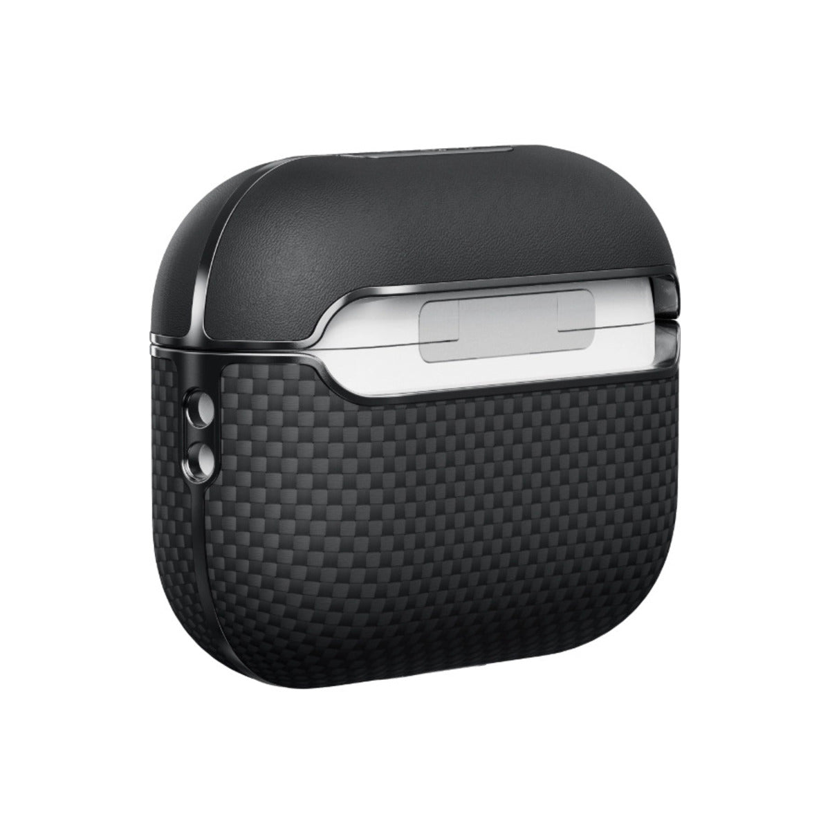 Kryt pro AirPods Pro 2 Pitaka Aramid Fiber Magnetic Case - černý