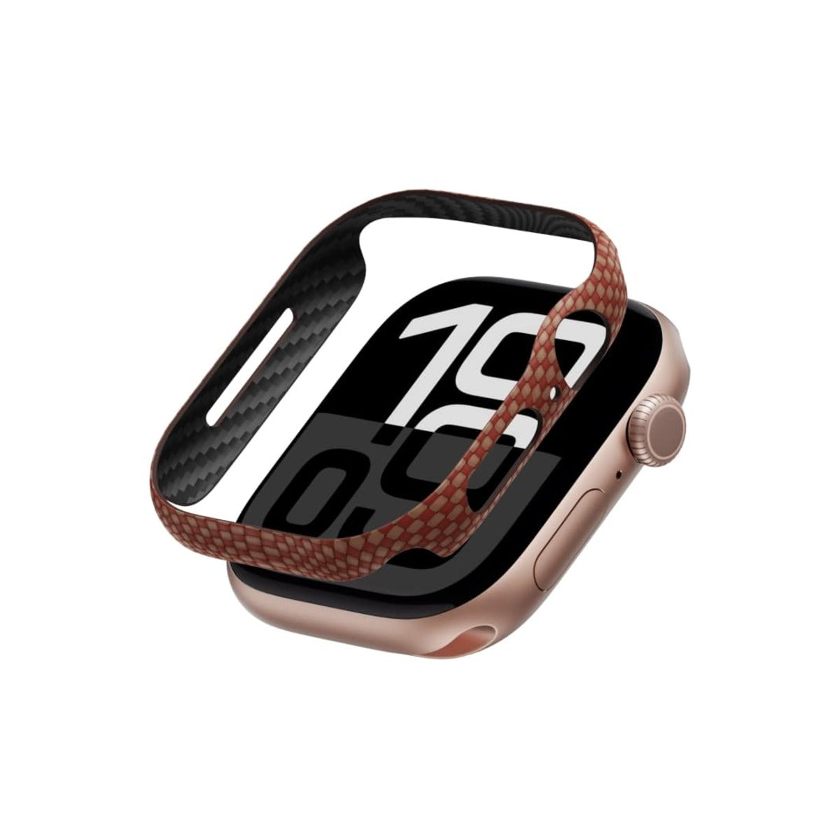 Pouzdro pro Apple Watch 46 mm Pitaka Air - bronzové