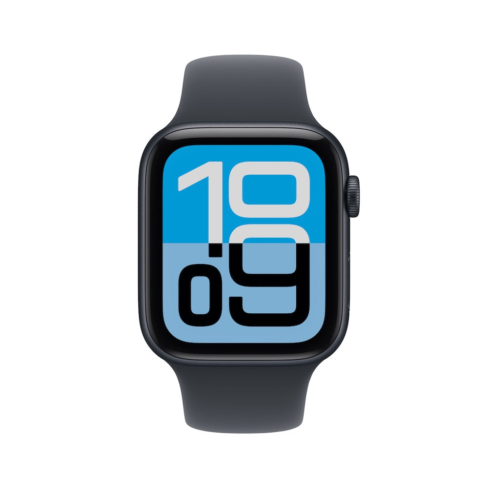 Apple Watch SE 3 GPS + Cellular 40mm temně inkoustové hliníkové pouzdro s temně inkoustovým sportovním řemínkem - M/L - bonami.click