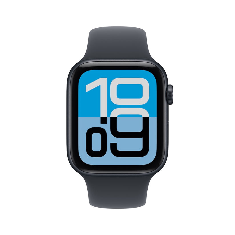 Apple Watch SE 3 GPS + Cellular 40mm temně inkoustové hliníkové pouzdro s temně inkoustovým sportovním řemínkem - M/L - bonami.click