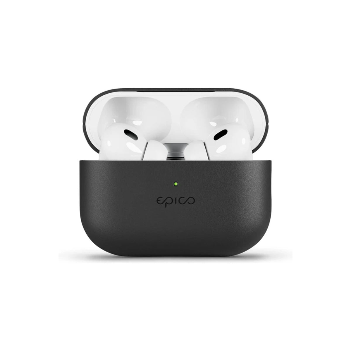 Kožené pouzdro pro AirPods Pro 2 Epico Leather Case - černé