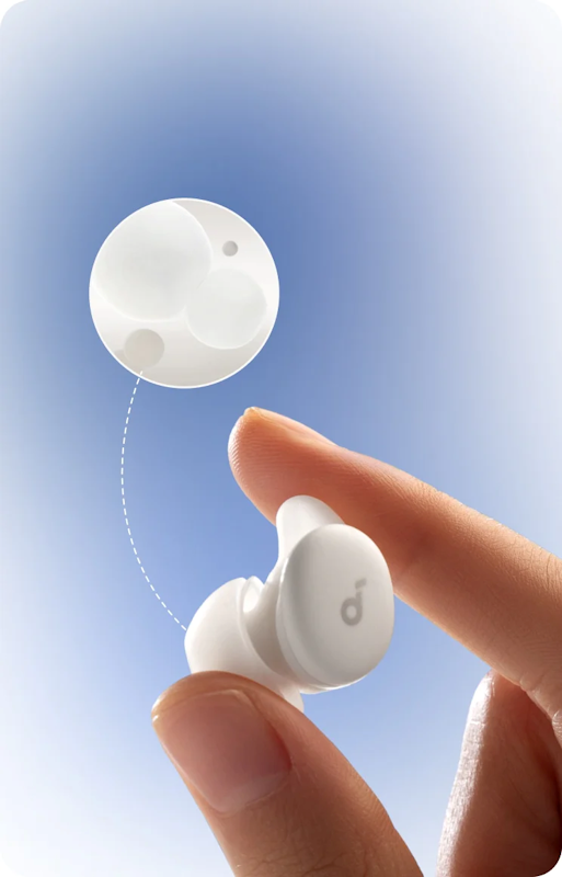 Bluetooth sluchátka Anker soundcore Sleep A30 - bílá - bonami.click