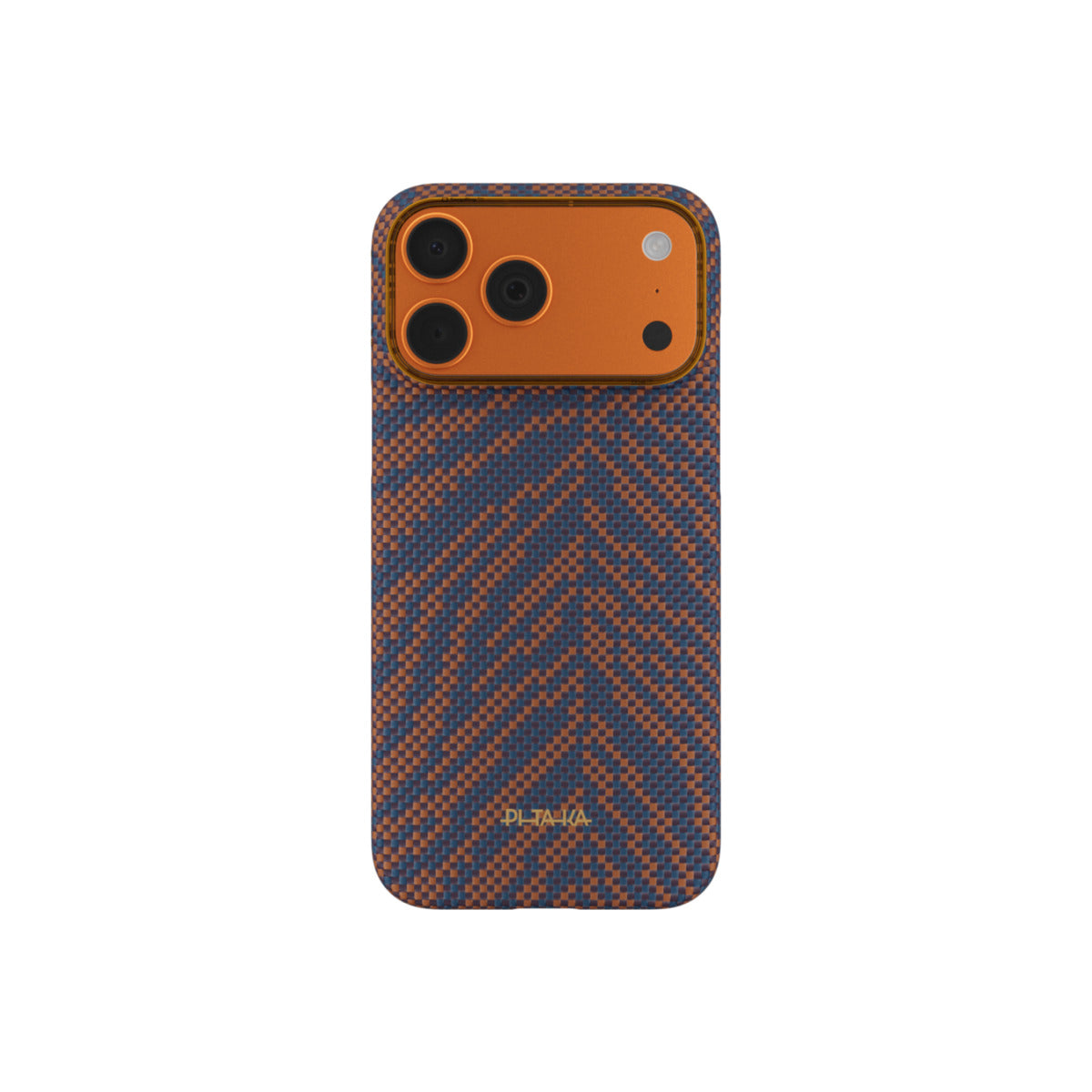 Kryt pro iPhone 17 Pro Pitaka Edge Case Breath of Veins Burning Orange