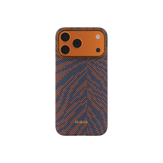 Kryt pro iPhone 17 Pro Max Pitaka Edge Case Breath of Veins Burning Orange