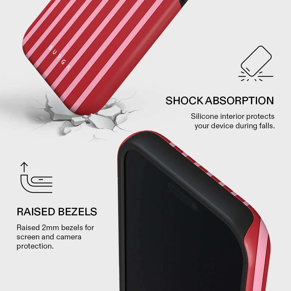 Kryt pro iPhone 17 Pro Burga Strawberry Jam Tough MagSafe Case - jahoda - bonami.click