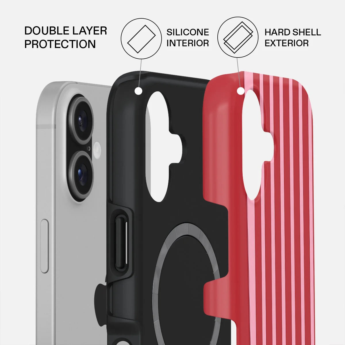 Kryt pro iPhone 17 Burga Strawberry Jam Tough MagSafe Case - jahoda - bonami.click