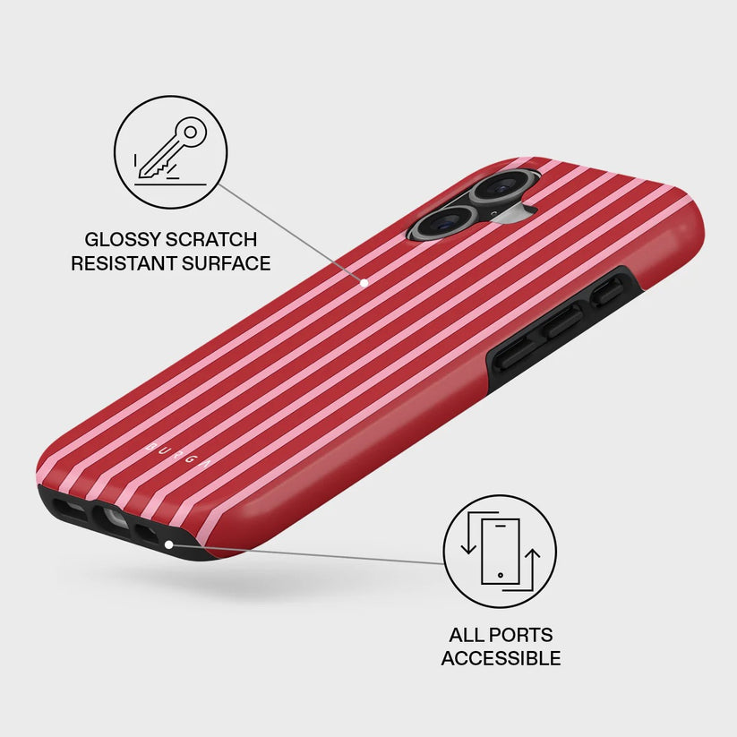 Kryt pro iPhone 17 Burga Strawberry Jam Tough MagSafe Case - jahoda - bonami.click