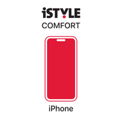 iSTYLE Comfort s HERO ochranným sklem na iPhone 12 Pro Max - černé - bonami.click