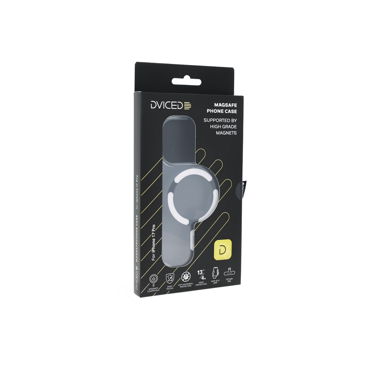 Kryt pro iPhone 17 Pro Dviced MagSafe Clear Case – bílý - bonami.click