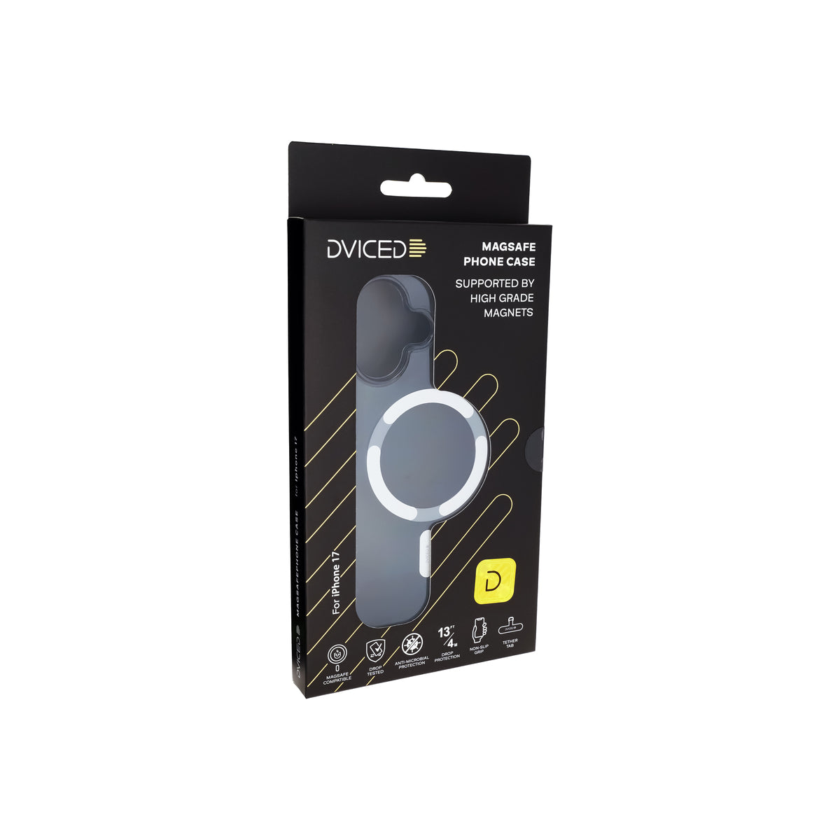 Kryt pro iPhone 17 Dviced MagSafe Smoke Case – stříbrný - bonami.click