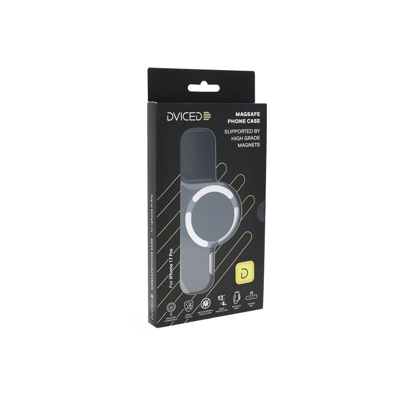 Kryt pro iPhone 17 Pro Dviced MagSafe Smoke Case – stříbrný - bonami.click