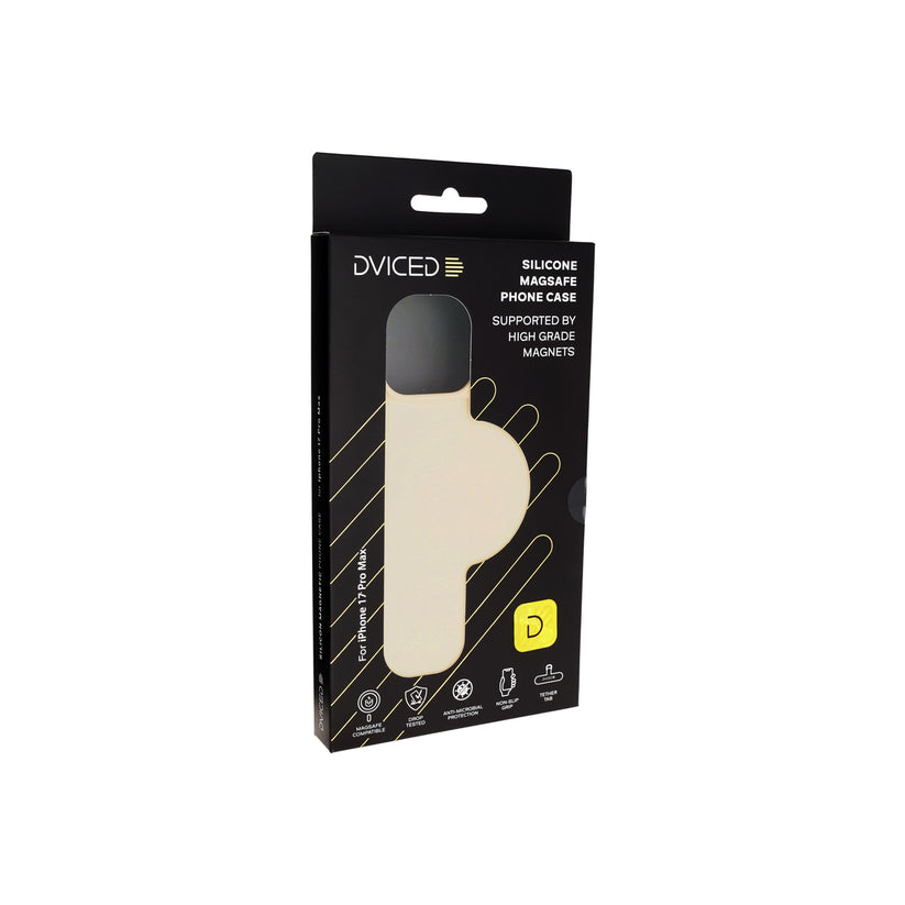 Kryt pro iPhone 17 Pro Max Dviced Silicone MagSafe Case – béžový - bonami.click