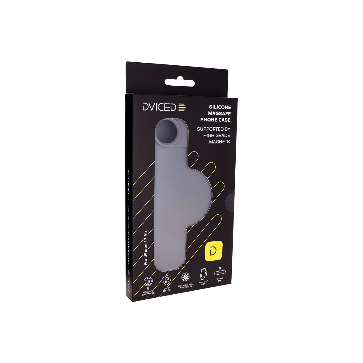 Kryt pro iPhone Air Dviced Silicone MagSafe Case – šedý - bonami.click