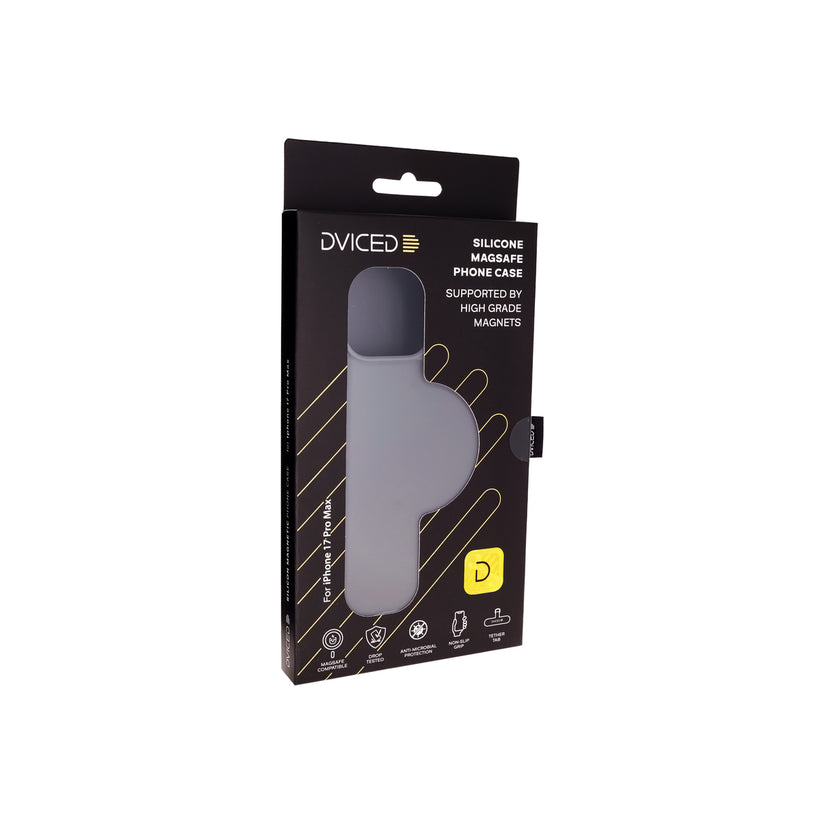Kryt pro iPhone 17 Pro Max Dviced Silicone MagSafe Case – šedý - bonami.click