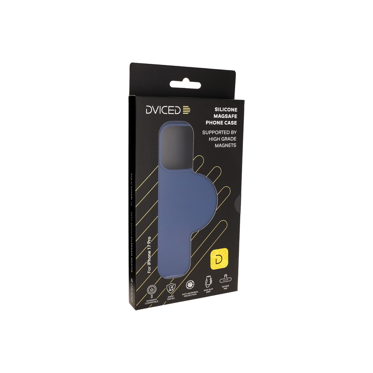 Kryt pro iPhone 17 Dviced Silicone MagSafe Case – modrý - bonami.click