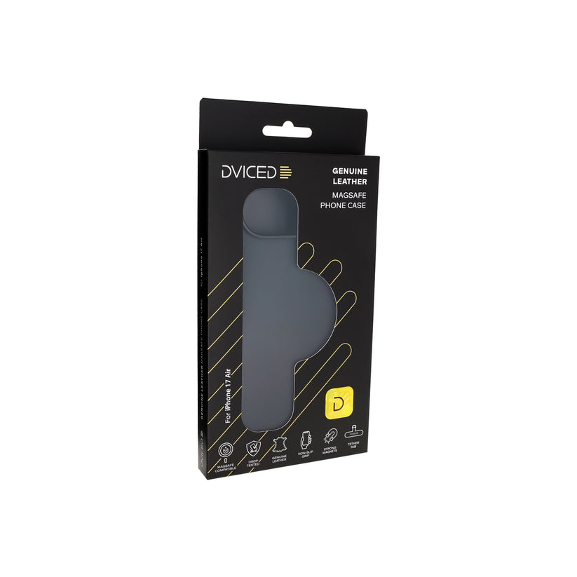 Kryt pro iPhone Air Dviced Leather MagSafe Case – černý - bonami.click