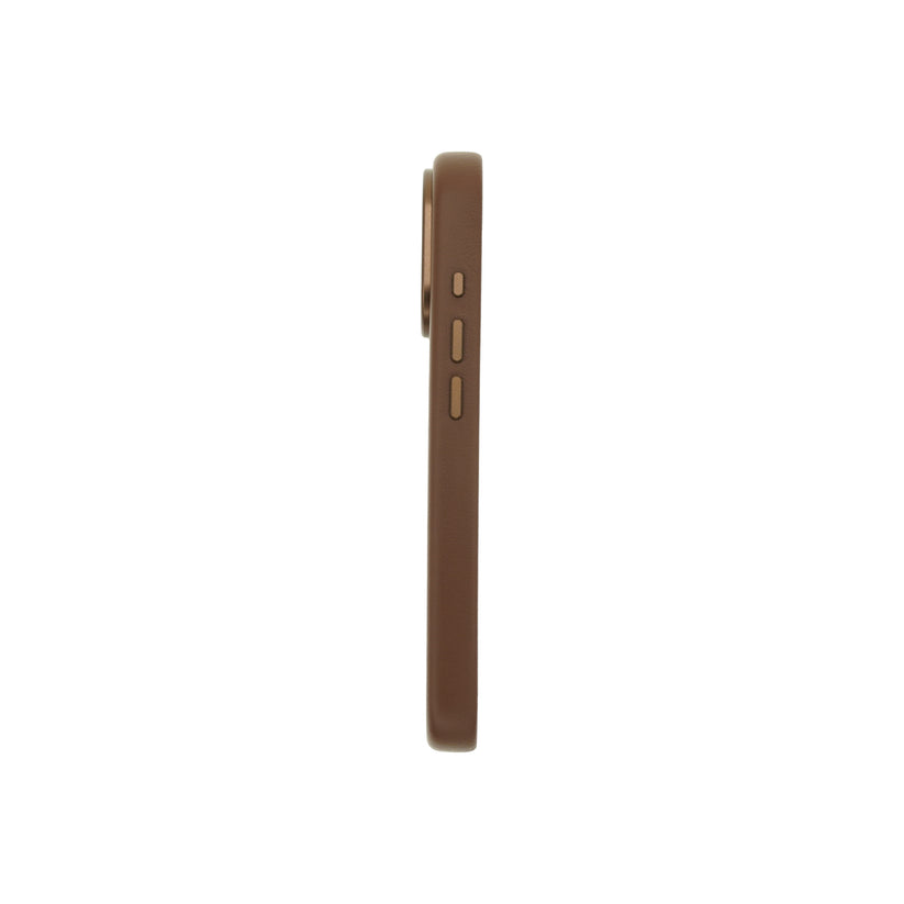 Kryt pro iPhone 17 Pro Dviced Leather MagSafe Case – hnědý - bonami.click