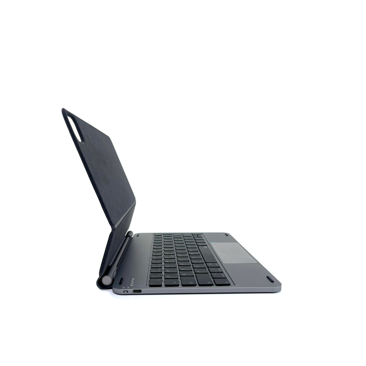 Kryt s klávesnicí pro iPad Air/Pro 11" Dviced Magnetic Aluminium – CZ – tmavě šedý - bonami.click