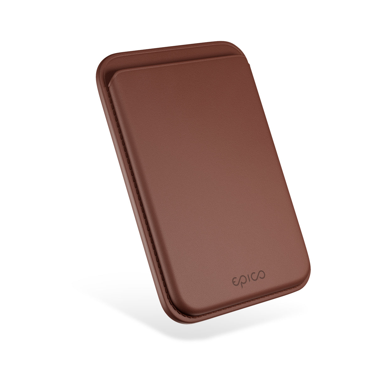 Magnetická peněženka Epico Mag+ Wallet - hnědá - bonami.click