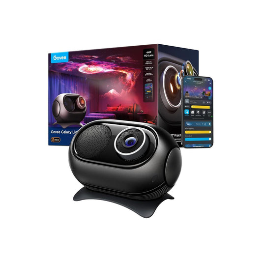 Chytrý hvězdný projektor Govee Galaxy Light Projector 2 Pro Matter s reproduktorem