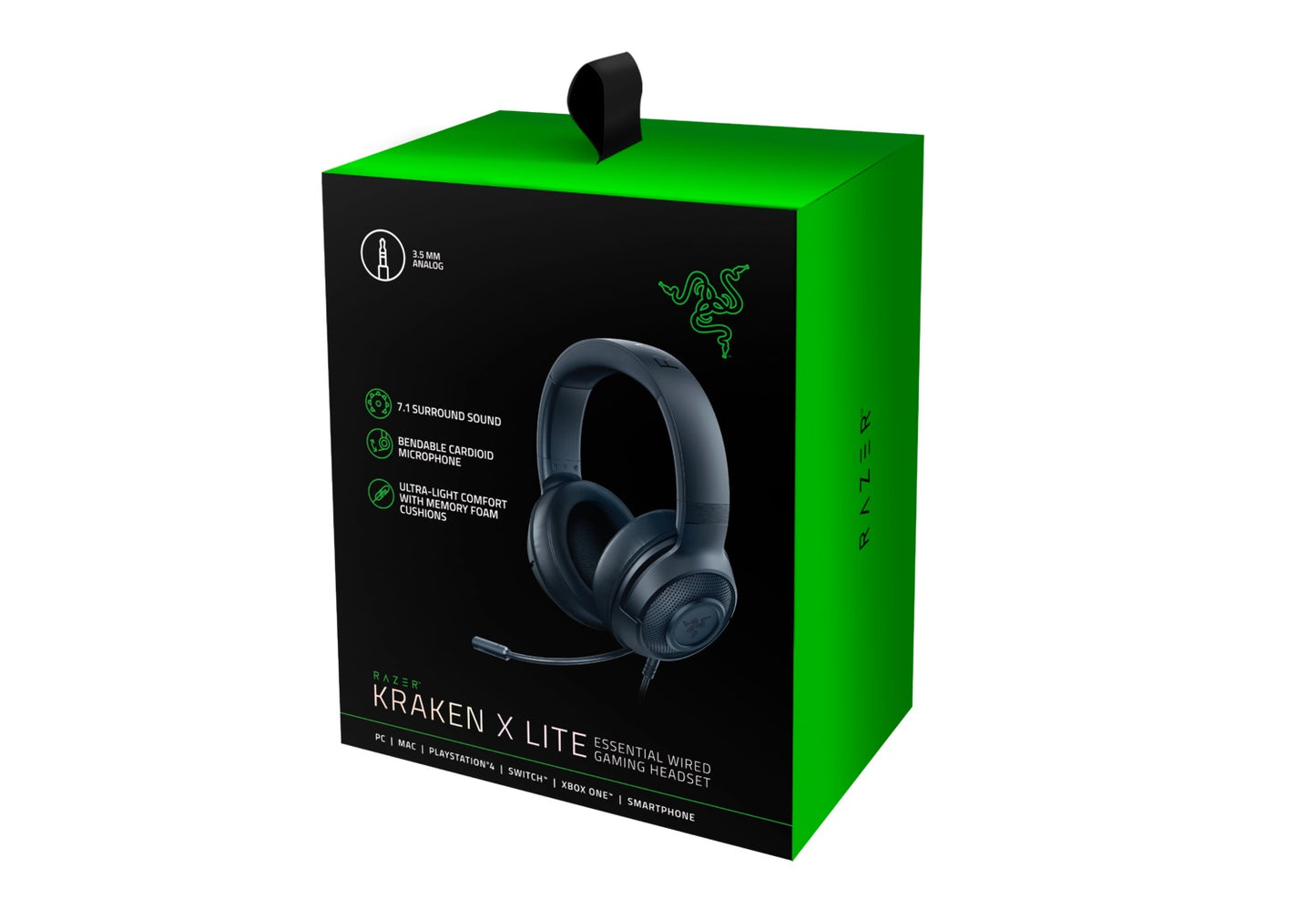 Herní sluchátka Razer Kraken X Lite - černá