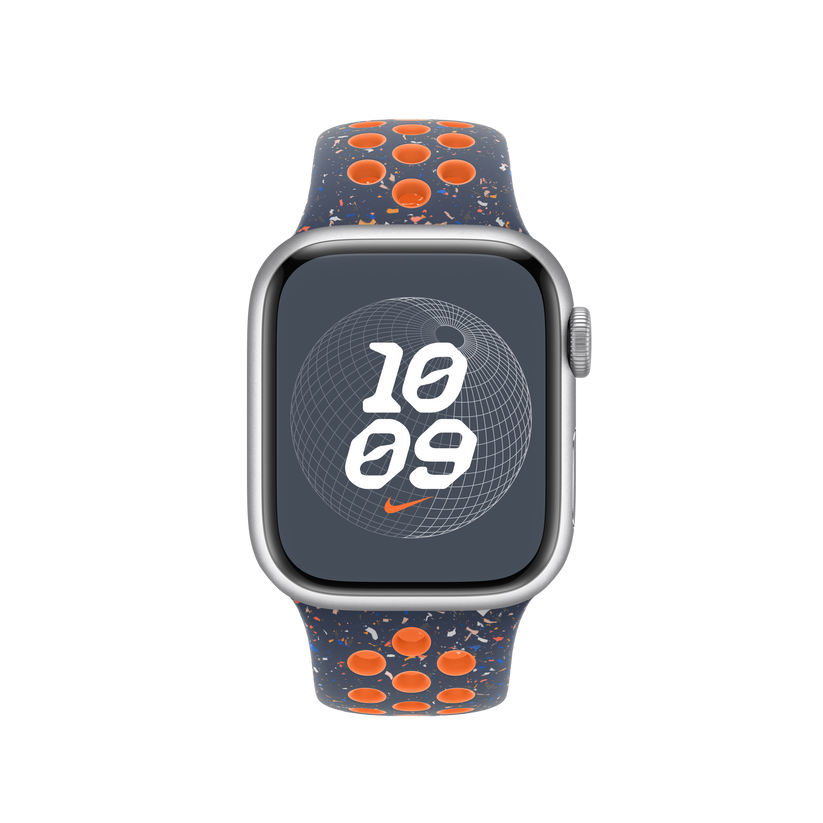 Apple Watch 38/40/41 mm Blue Flame sportovní řemínek Nike – M/L - bonami.click