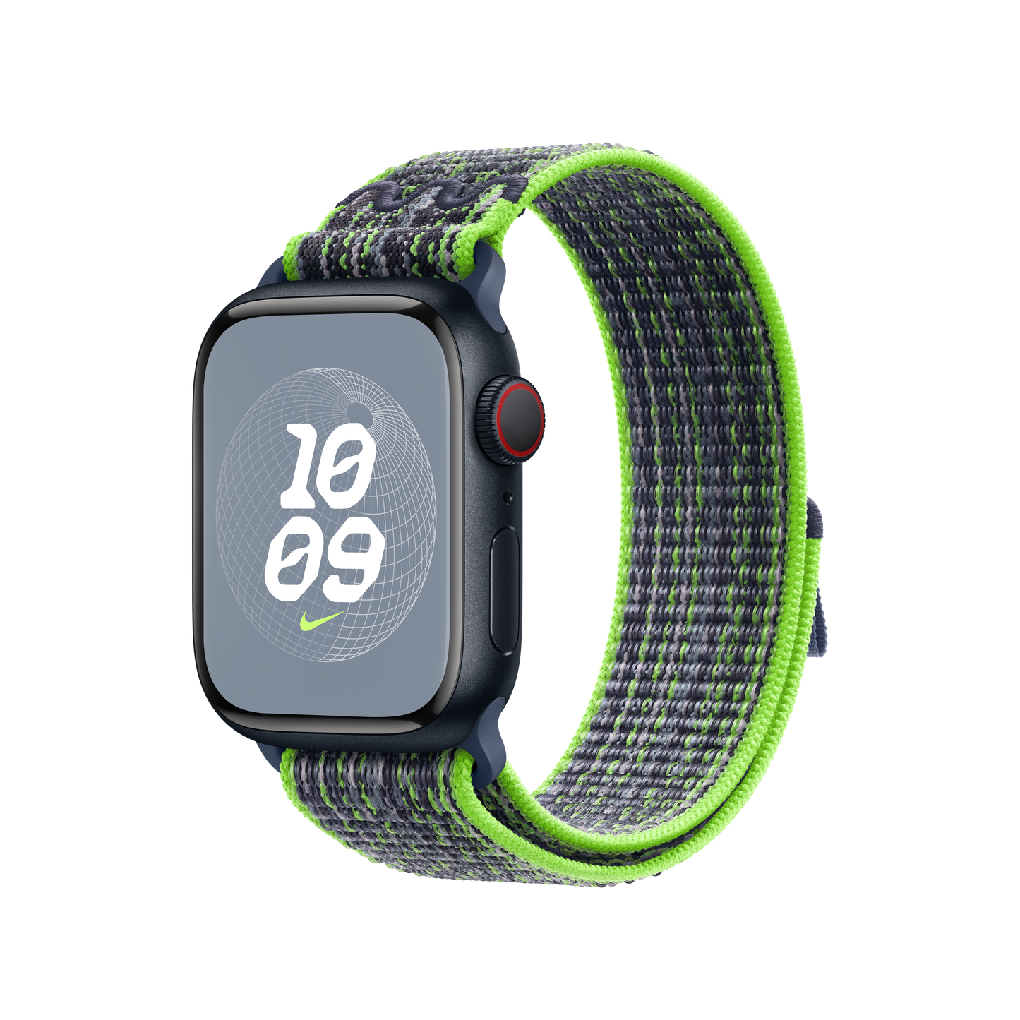 Apple Watch 38/40/41 mm jasně zelený / modrý provlékací sportovní řemínek Nike - bonami.click