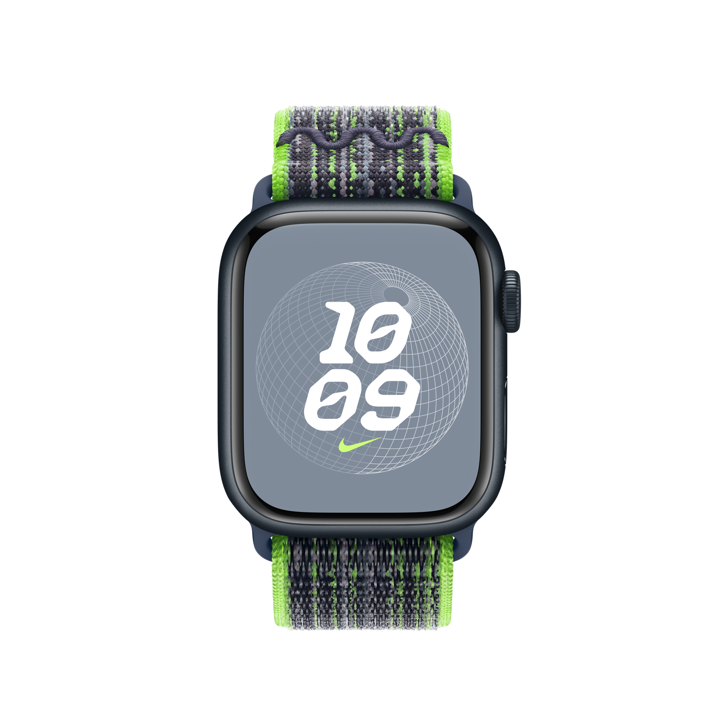 Apple Watch 38/40/41 mm jasně zelený / modrý provlékací sportovní řemínek Nike - bonami.click