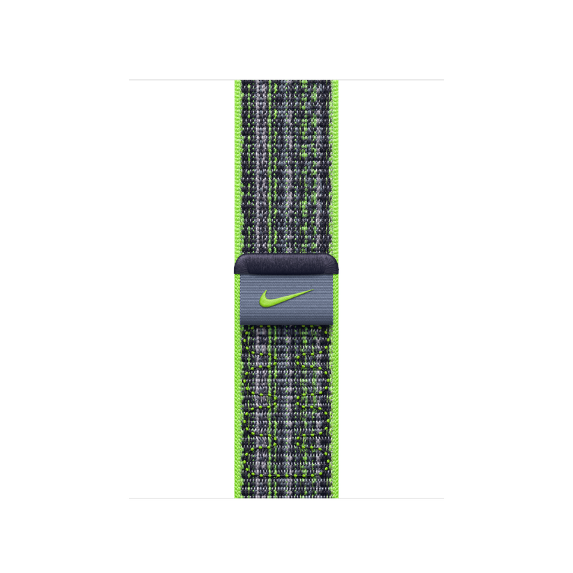 Apple Watch 38/40/41 mm jasně zelený / modrý provlékací sportovní řemínek Nike - bonami.click