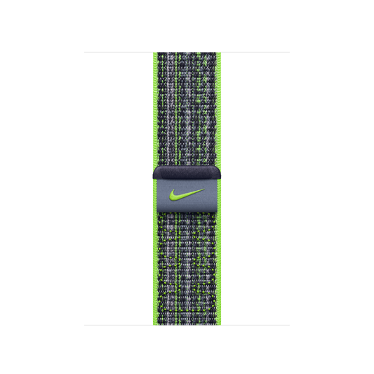 Apple Watch 38/40/41 mm jasně zelený / modrý provlékací sportovní řemínek Nike - bonami.click