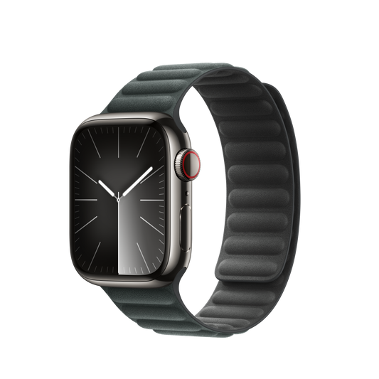 Apple Watch 38/40/41 mm listově zelený magnetický tah – S/M - bonami.click