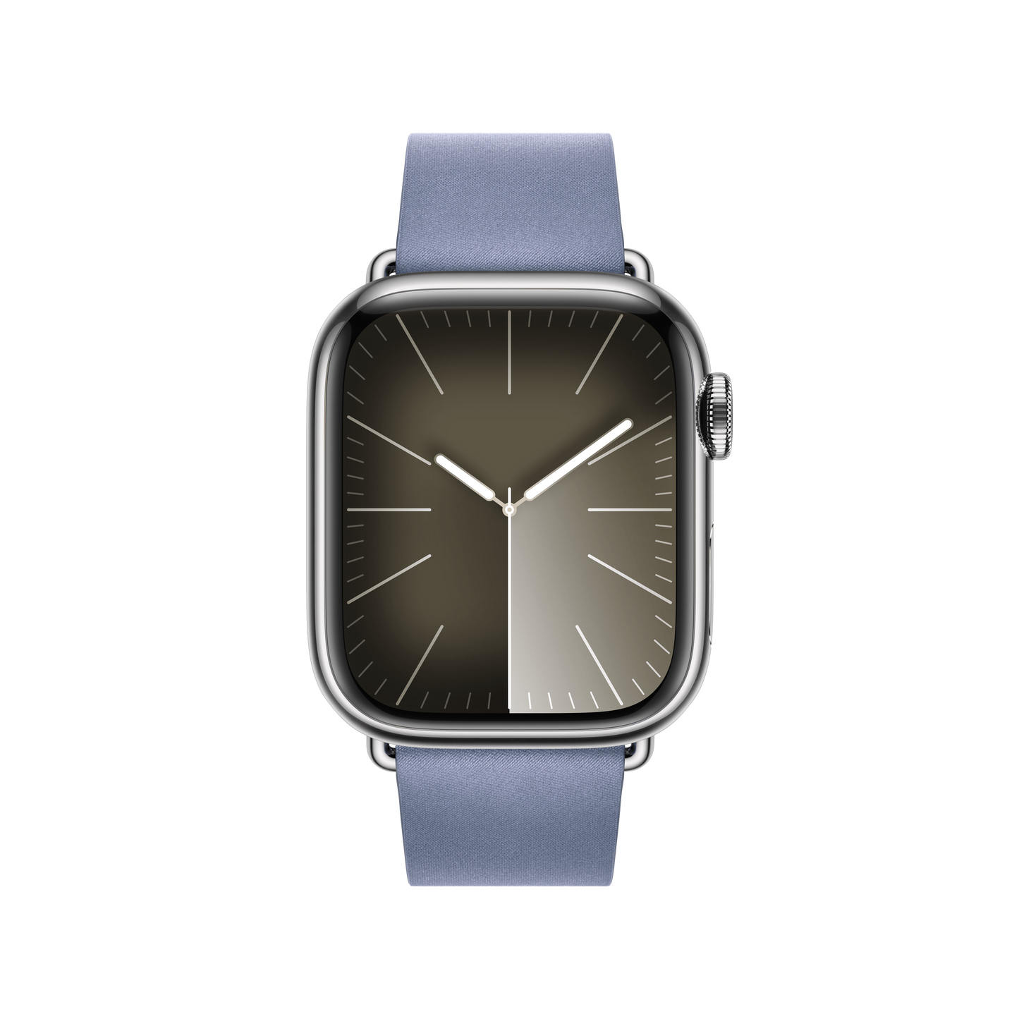 Apple Watch 38/40/41 mm Levandulově modrý řemínek s moderní přezkou – malý - bonami.click