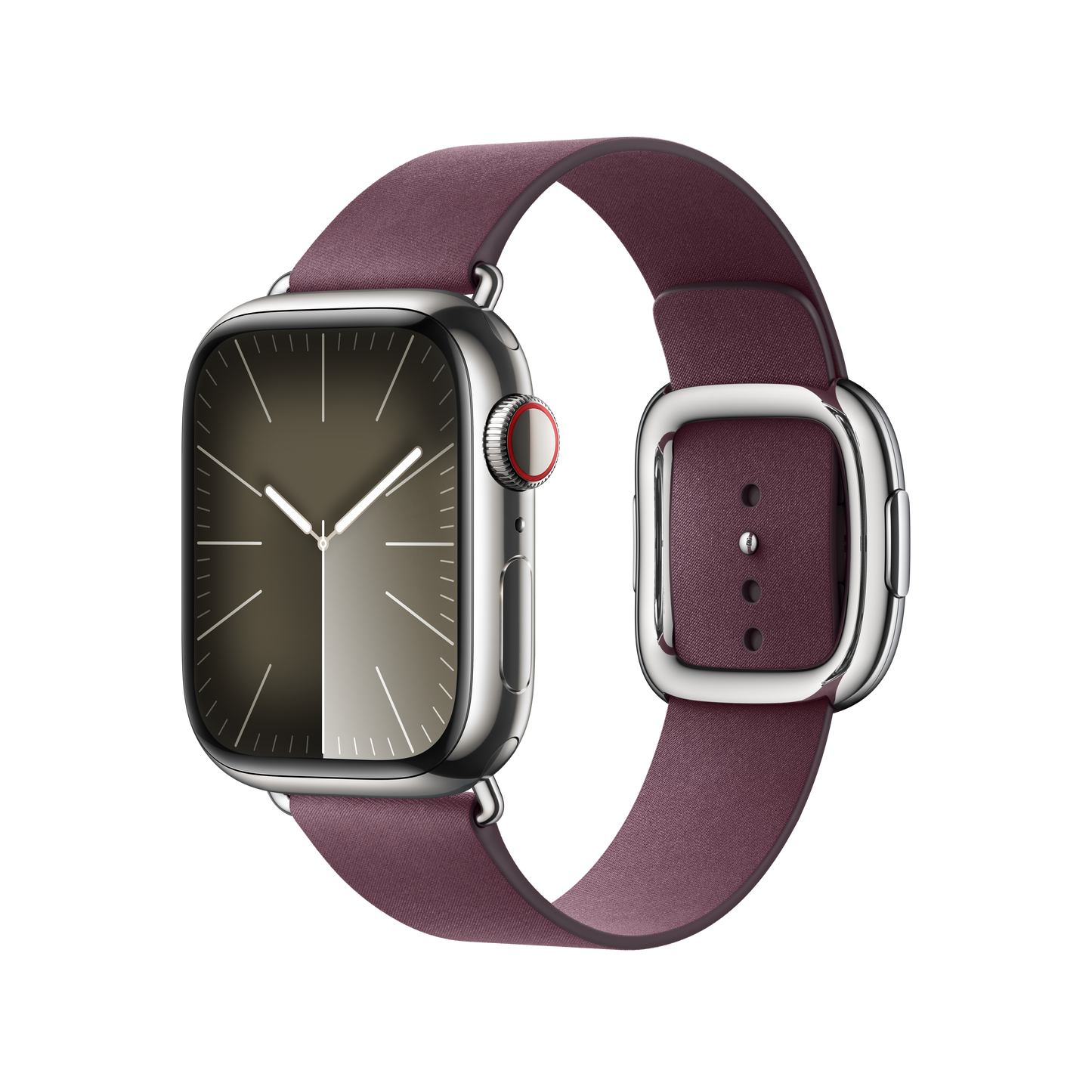 Apple Watch 38/40/41 mm Morušově rudý řemínek s moderní přezkou – malý - bonami.click