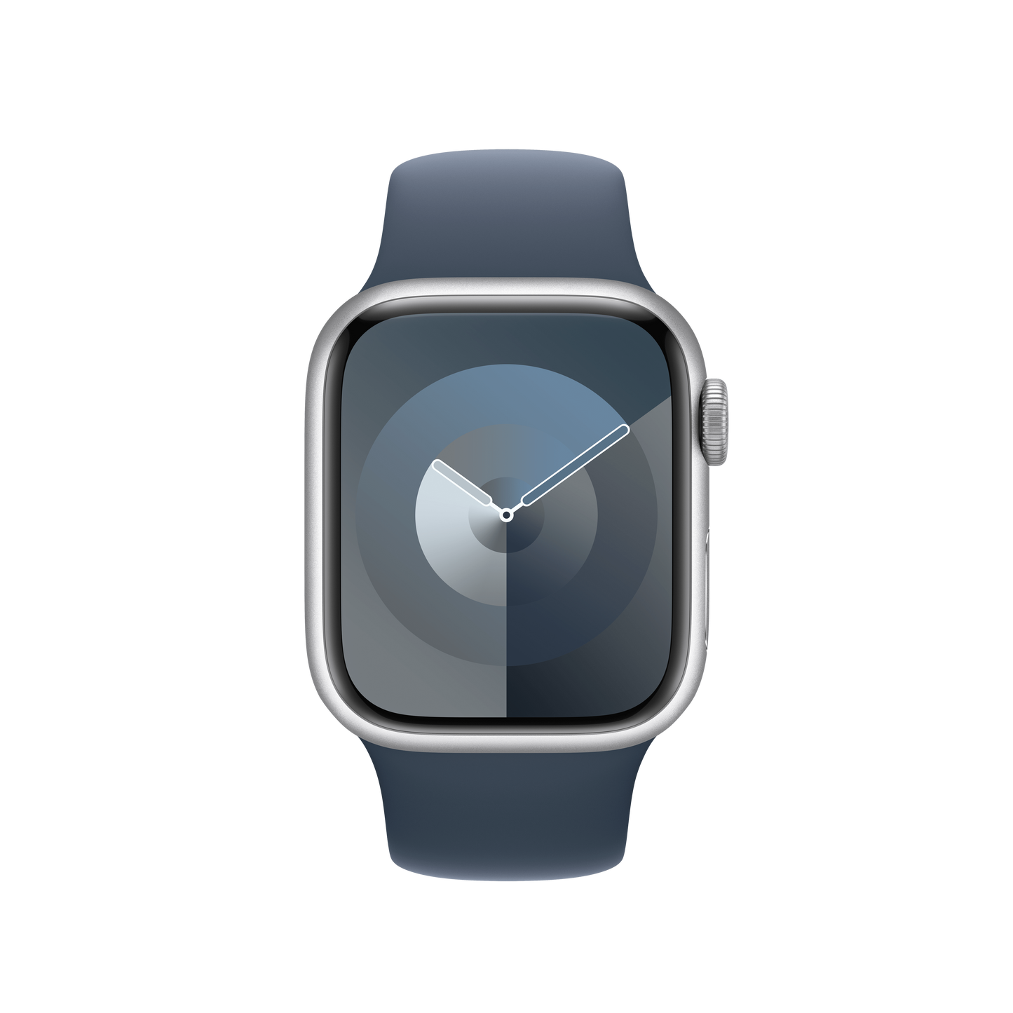 Apple Watch 38/40/41 mm bouřkově modrý sportovní řemínek – S/M - bonami.click