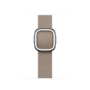 Apple Watch 38/40/41 mm Žlutohnědý řemínek s moderní přezkou – střední - bonami.click