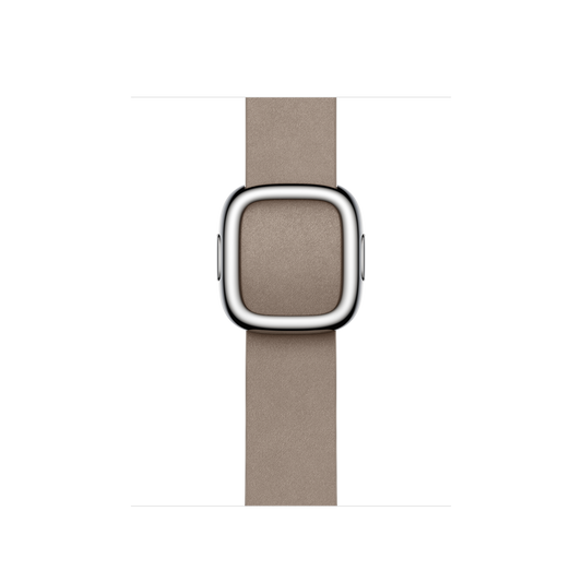 Apple Watch 38/40/41 mm Žlutohnědý řemínek s moderní přezkou – střední - bonami.click