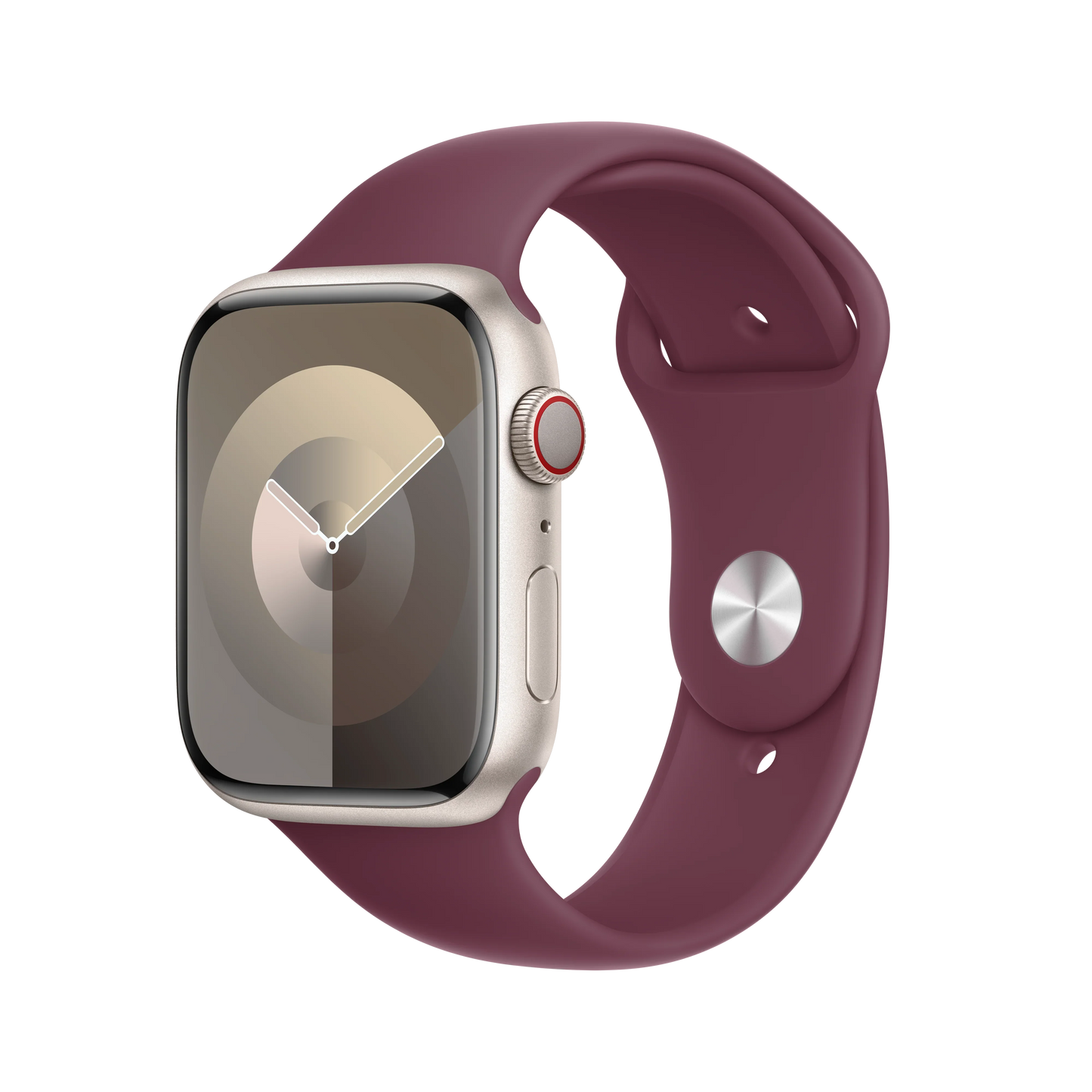 Apple Watch 42/44/45/49 mm morušově rudý sportovní řemínek – M/L - bonami.click